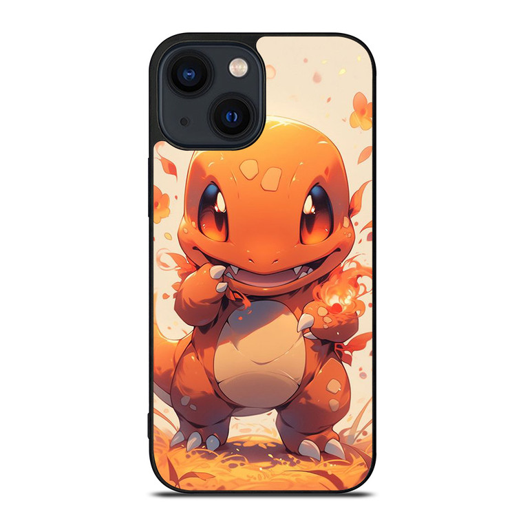 CHIBI CHARMANDER POKEMON POCKET MONSTERS iPhone 14 Plus Case Cover