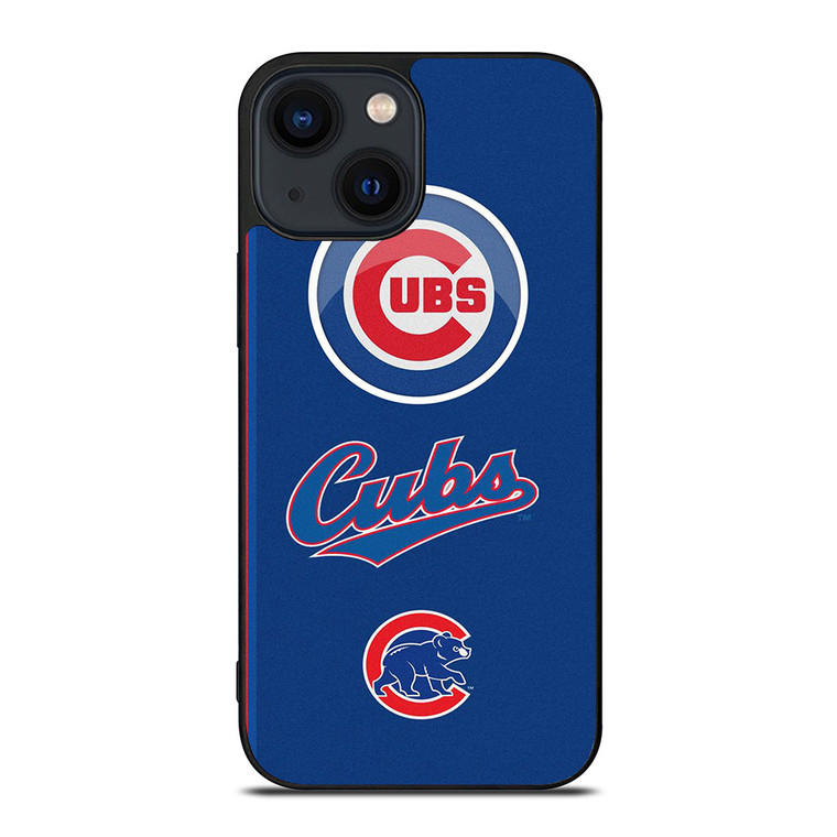 CHICAGO CUBS ICON BASEBALL TEAM LOGO iPhone 14 Plus Case Cover