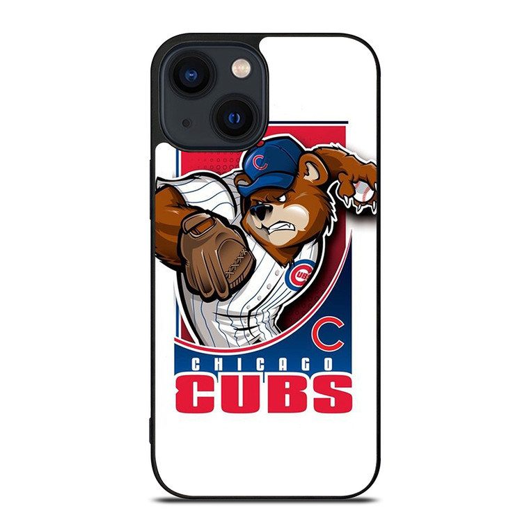 CHICAGO CUBS LOGO BASEBALL TEAM ICON iPhone 14 Plus Case Cover