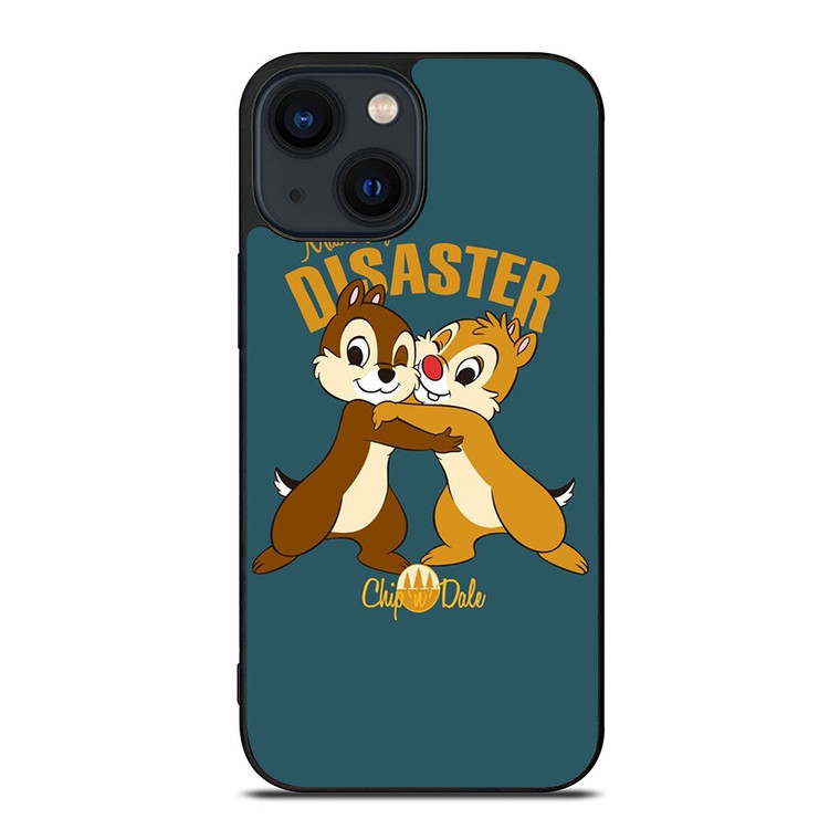 CHIP AND DALE DISNEY CARTOON MASTER OF DISASTER iPhone 14 Plus Case Cover
