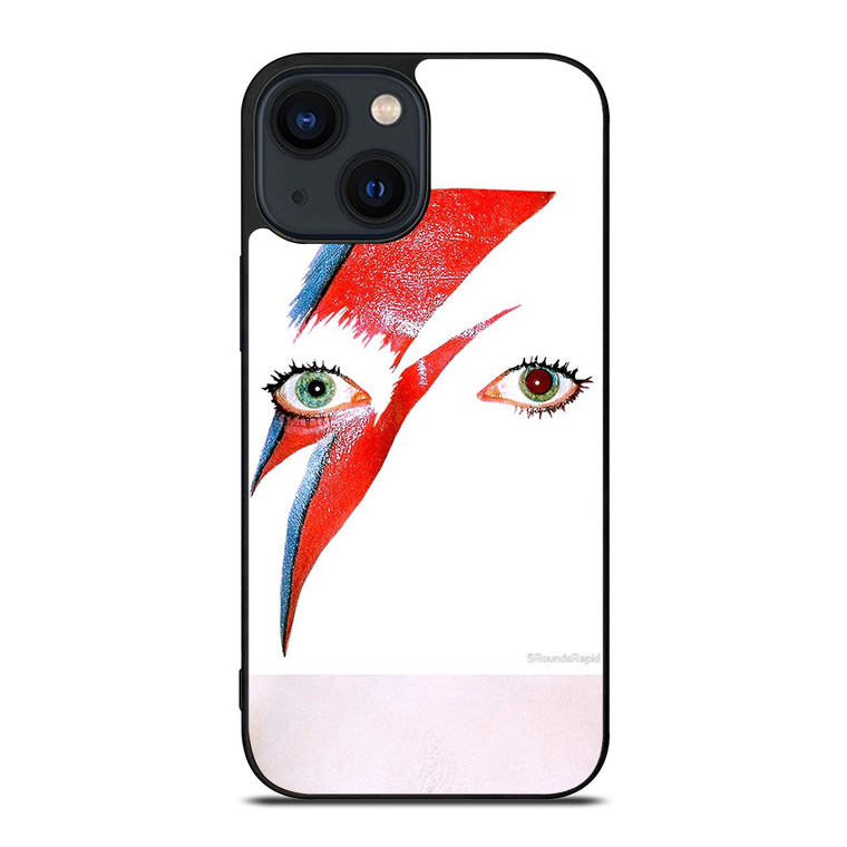 DAVID BOWIE FACE STYLE iPhone 14 Plus Case Cover