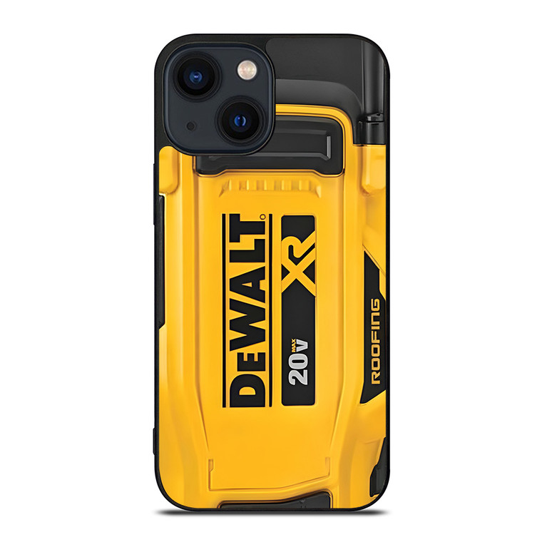DEWALT TOOL LOGO ROOFING NAILER iPhone 14 Plus Case Cover