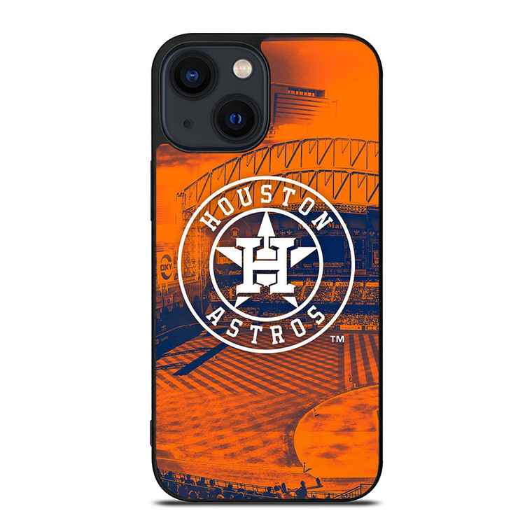 HOUSTON ASTROS ICON MLB BASEBALL TEAM LOGO iPhone 14 Plus Case Cover