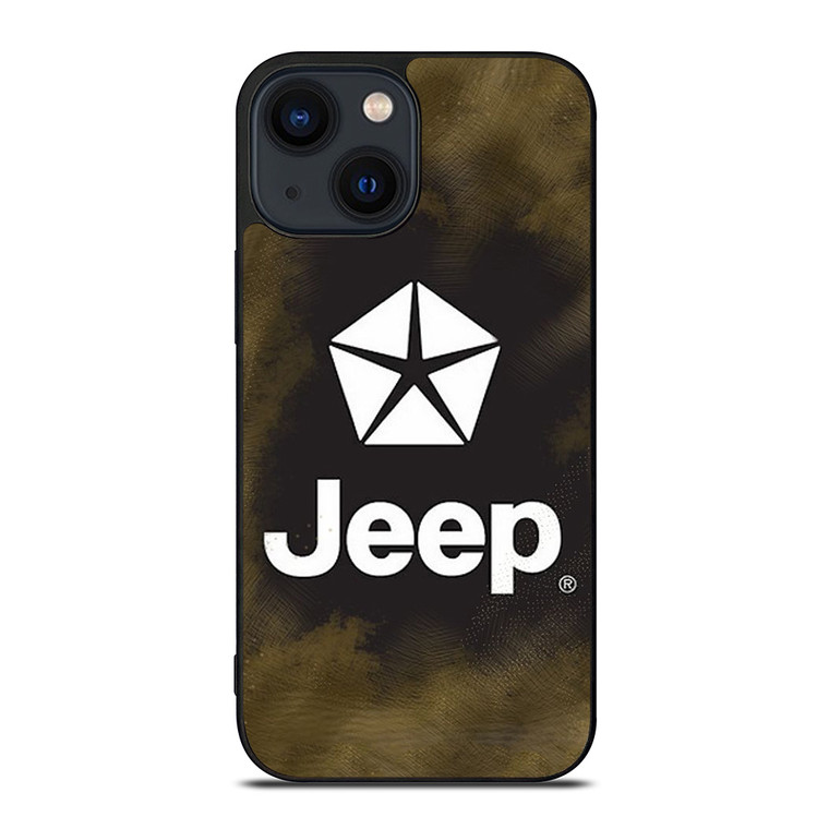JEEP LOGO OFF ROAD CAR ICON iPhone 14 Plus Case Cover
