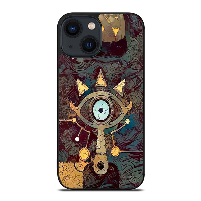 LEGEND OF ZELDA SHEIKAH SLATE EYE LOGO ART iPhone 14 Plus Case Cover