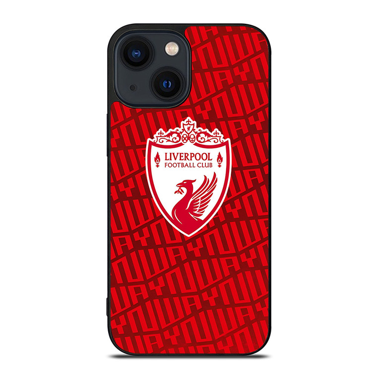LIVERPOOL FC FOOTBALL CLUB YNWA LOGO iPhone 14 Plus Case Cover
