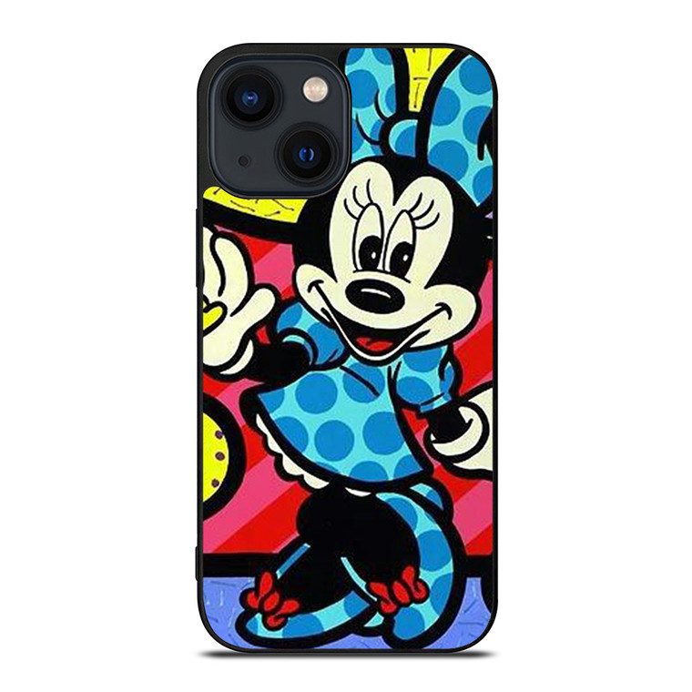 MINNIE MOUSE ROMERO BRITTO ART iPhone 14 Plus Case Cover