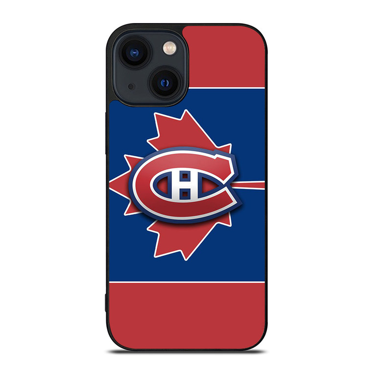 MONTREAL CANADIENS LOGO HOCKEY TEAM iPhone 14 Plus Case Cover