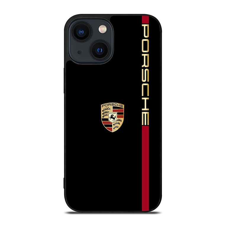 PORSCHE CAR LOGO ICON iPhone 14 Plus Case Cover