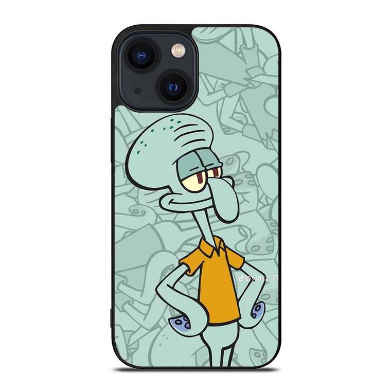 SQUIDWARD TENTACLES FROM SPONGEBOB SQUAREPANTS iPhone 14 Plus Case Cover