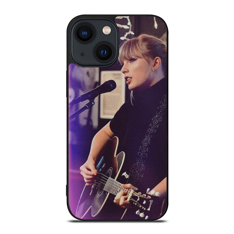 TAYLOR SWIFT LIVE WITH GUITAR iPhone 14 Plus Case Cover