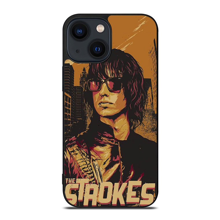 THE STROKES BAND VINTAGE POSTER iPhone 14 Plus Case Cover
