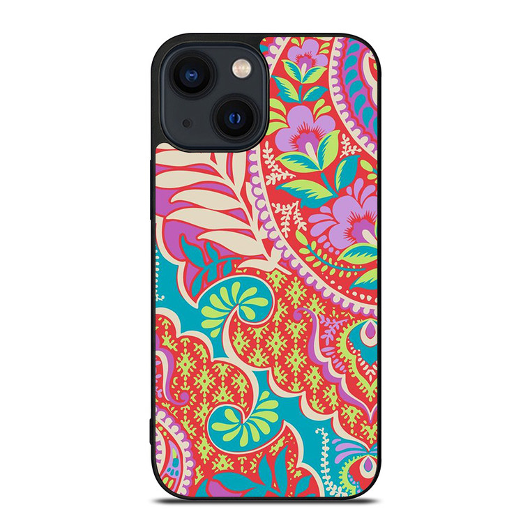 VERA BRADLEY FASHION FLORAL PATTERN iPhone 14 Plus Case Cover VERA BRADLEY FASHION FLORAL PATTERN iPhone 14 Plus Case Cover