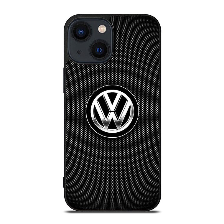VOLKSWAGEN VW BLACK LOGO ICON iPhone 14 Plus Case Cover