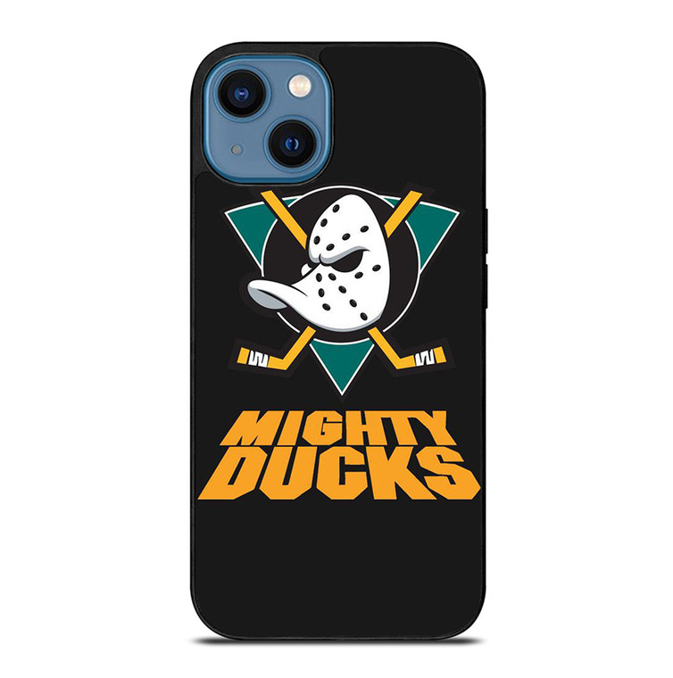 ANAHEIM DUCKS HOCKEY LOGO MIGHTY DUCKS iPhone 14 Case Cover