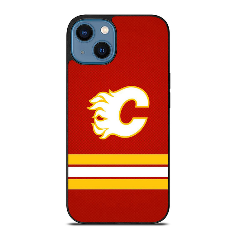 CALGARY FLAMES LOGO NHL HOCKEY TEAM ICON iPhone 14 Case Cover