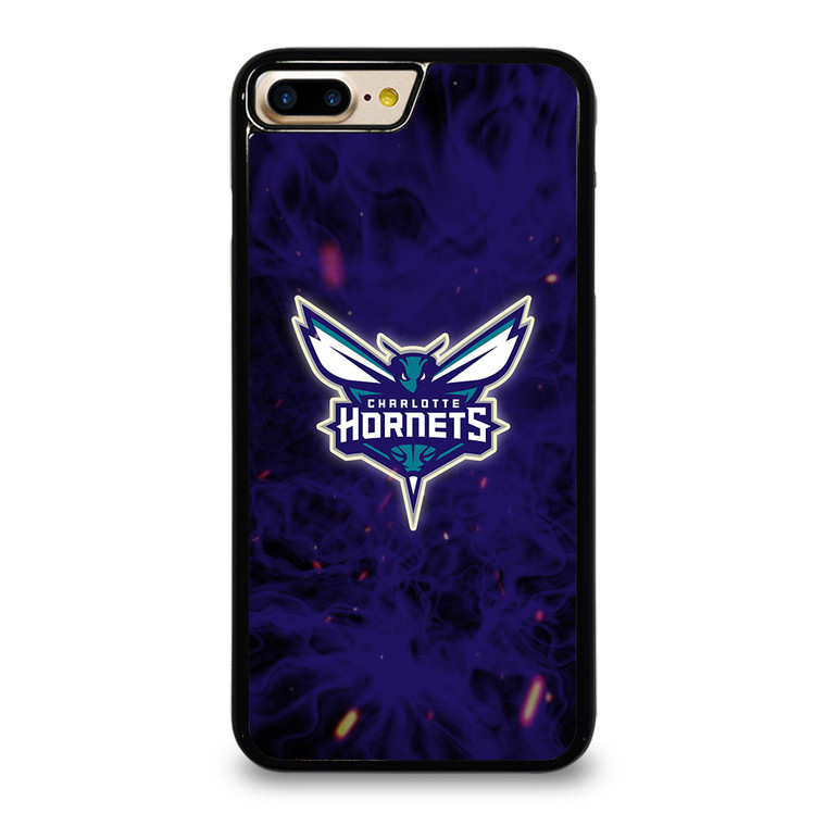 CHARLOTTE HORNETS BASKETBALL NBA FIRE iPhone 7 / 8 Plus Case Cover