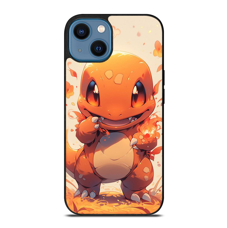 CHIBI CHARMANDER POKEMON POCKET MONSTERS iPhone 14 Case Cover
