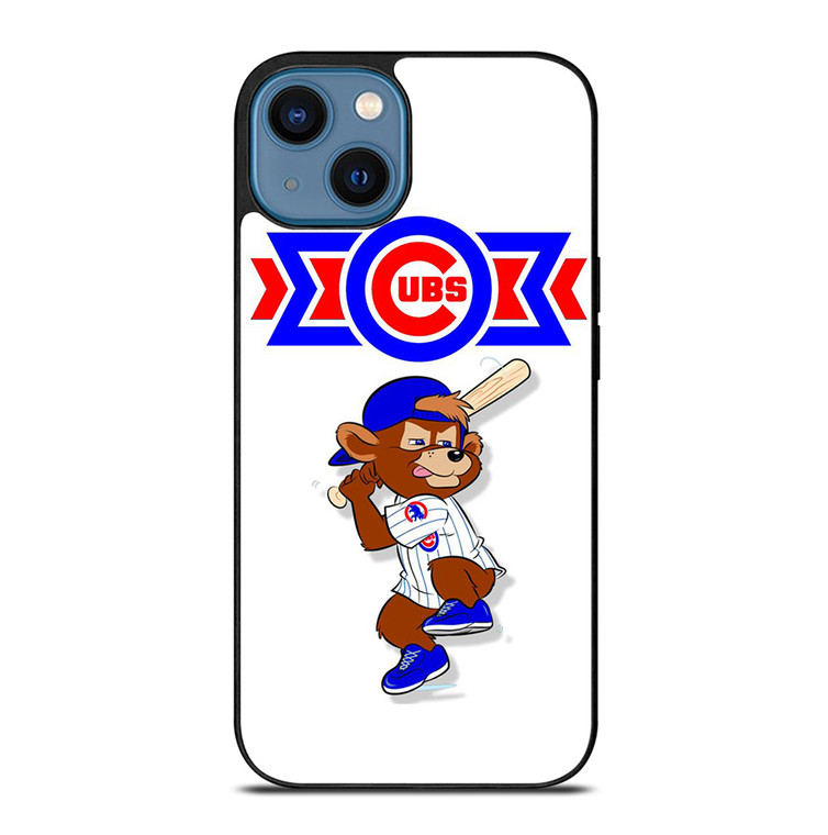 CHICAGO CUBS LOGO BASEBALL TEAM MASCOT iPhone 14 Case Cover