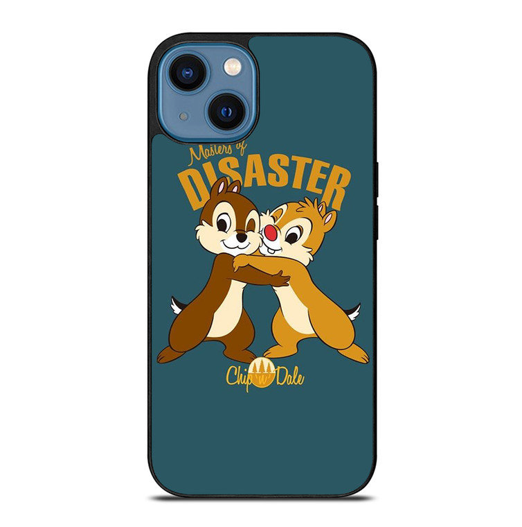 CHIP AND DALE DISNEY CARTOON MASTER OF DISASTER iPhone 14 Case Cover