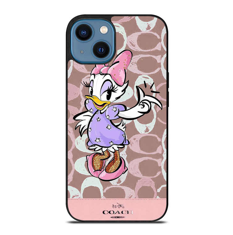 COACH NEW YORK DAISY DUCK DISNEY iPhone 14 Case Cover