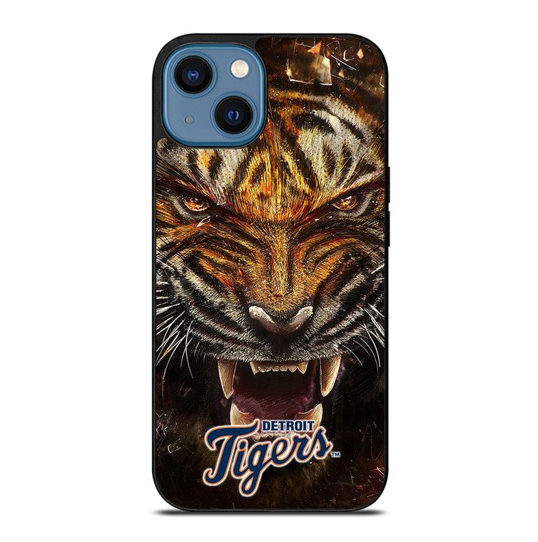 DETROIT TIGERS BASEBALL TEAM MASCOT iPhone 14 Case Cover