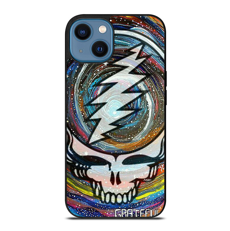 GRATEFUL DEAD SKULL NEBULA iPhone 14 Case Cover