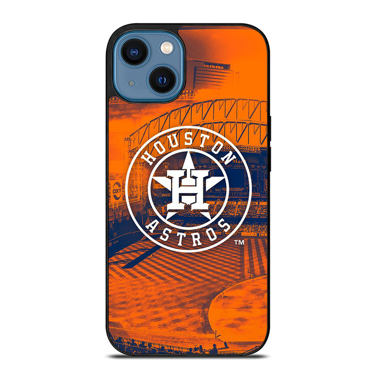 HOUSTON ASTROS ICON MLB BASEBALL TEAM LOGO iPhone 14 Case Cover