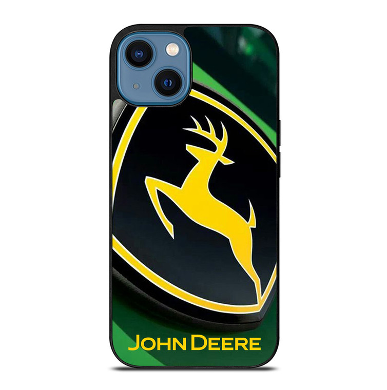 JOHN DEERE TRACTOR EMBLEM LOGO iPhone 14 Case Cover