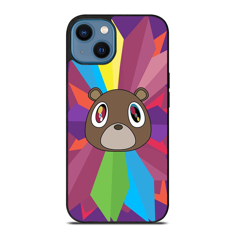 KANYE WEST DROPOUT BEAR FACE ICON iPhone 14 Case Cover