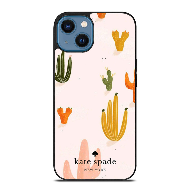 KATE SPADE NEW YORK LOGO CACTUS iPhone 14 Case Cover KATE SPADE NEW YORK LOGO CACTUS iPhone 14 Case Cover