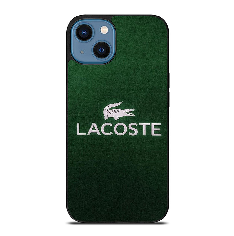 LACOSTE FASHION LOGO GREEN ICON iPhone 14 Case Cover