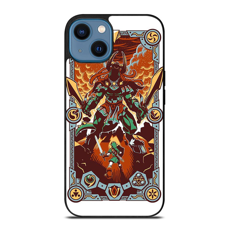 LEGEND OF ZELDA NINTENDO GAMES ART iPhone 14 Case Cover