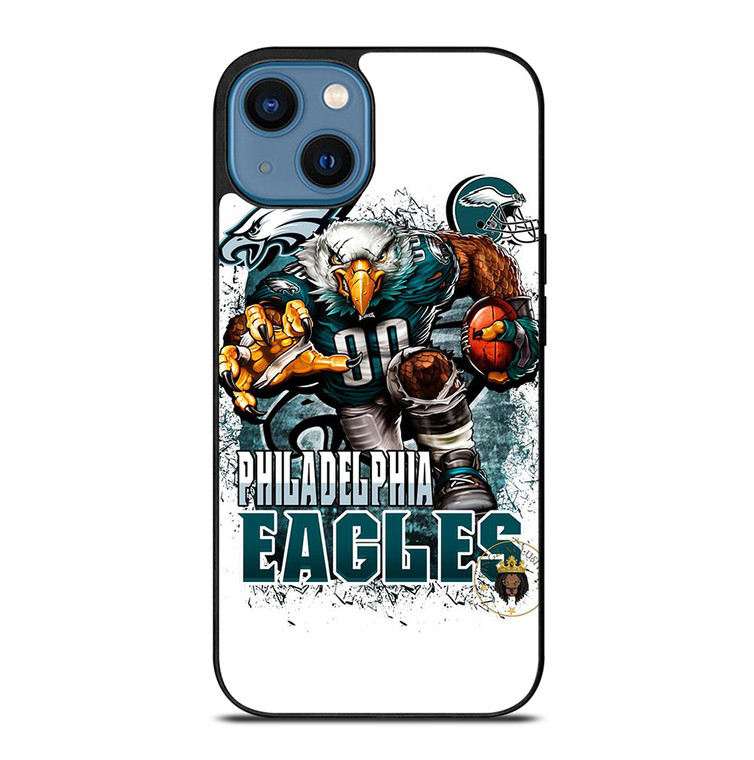 PHILADELPHIA EAGLES LOGO FOOTBALL TEAM ICON iPhone 14 Case Cover