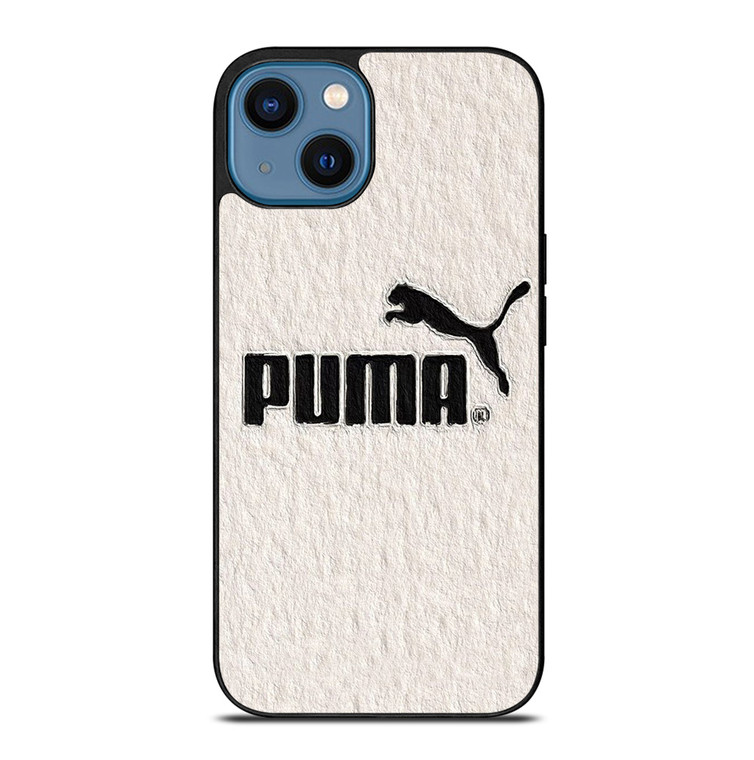 PUMA LOGO BLACK WHITE ICON iPhone 14 Case Cover