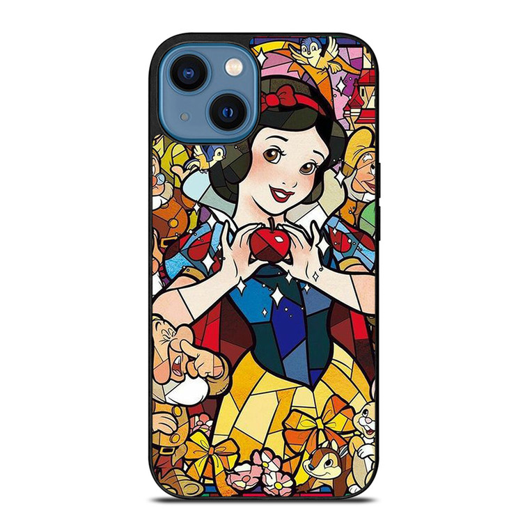 SNOW WHITE DISNEY PRINCESS MOZAIC ART iPhone 14 Case Cover