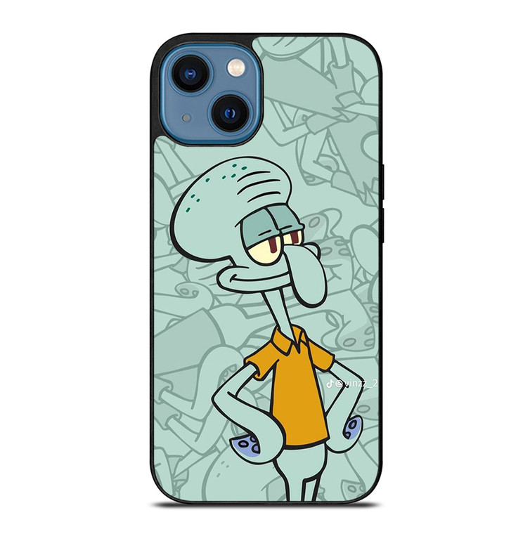 SQUIDWARD TENTACLES FROM SPONGEBOB SQUAREPANTS iPhone 14 Case Cover