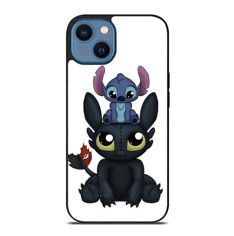 TOOTHLESS STITCH CUTE CARTOON iPhone 14 Case Cover