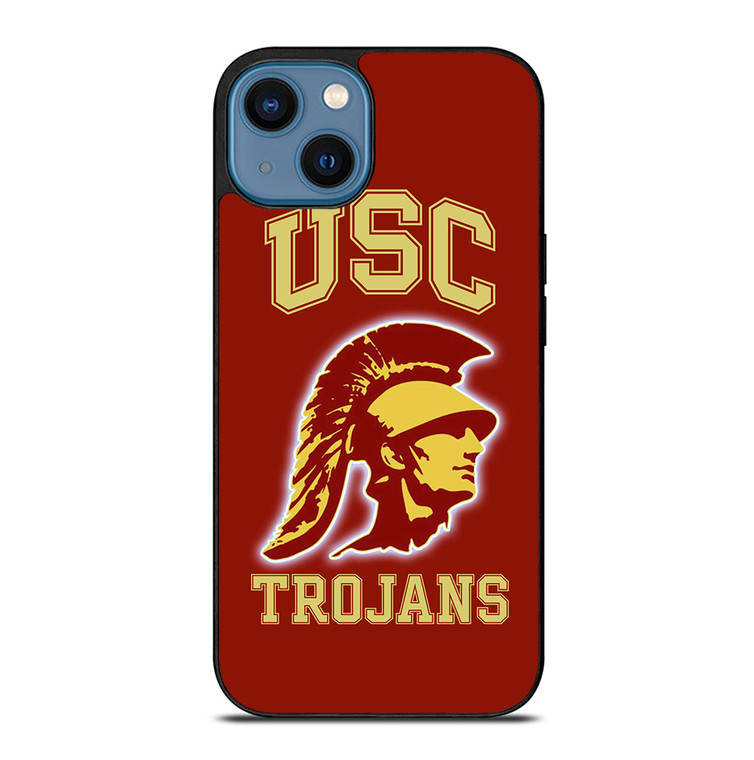 USC TROJANS FOOTBALL LOGO ICON iPhone 14 Case Cover
