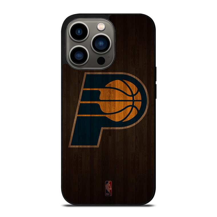 INDIANA PACERS BASKETBALL COURT NBA iPhone 13 Pro Case Cover