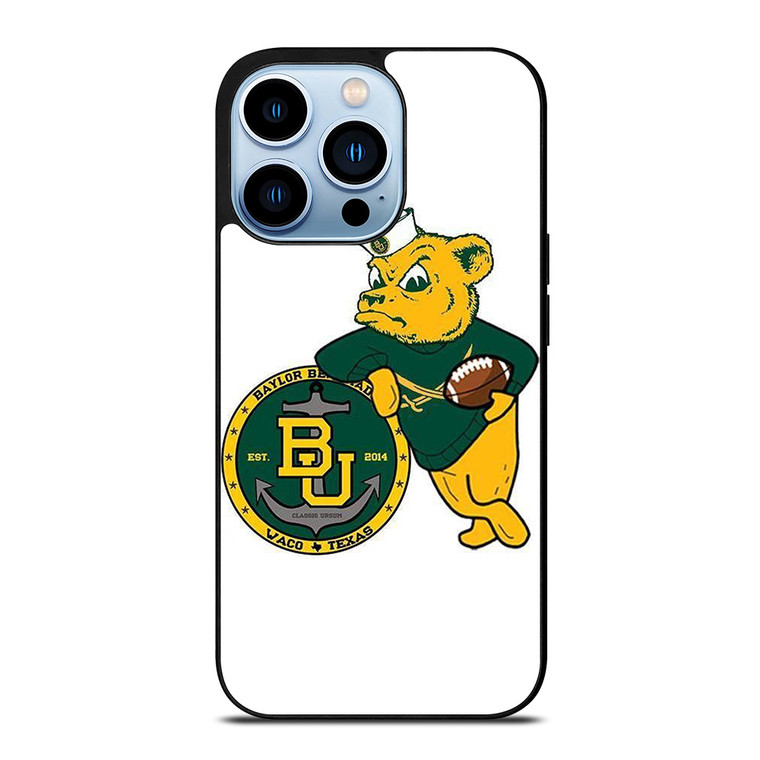 BAYLOR BEARS LOGO BASKETBALL UNIVERSITY TEAM ICON iPhone 13 Pro Max Case Cover