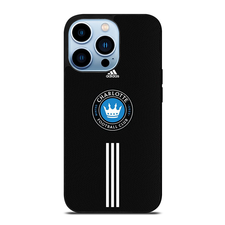 CHARLOTTE FOOTBALL CLUB MLS SOCCER TEAM ADIDAS iPhone 13 Pro Max Case Cover