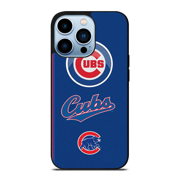 CHICAGO CUBS ICON BASEBALL TEAM LOGO iPhone 13 Pro Max Case Cover