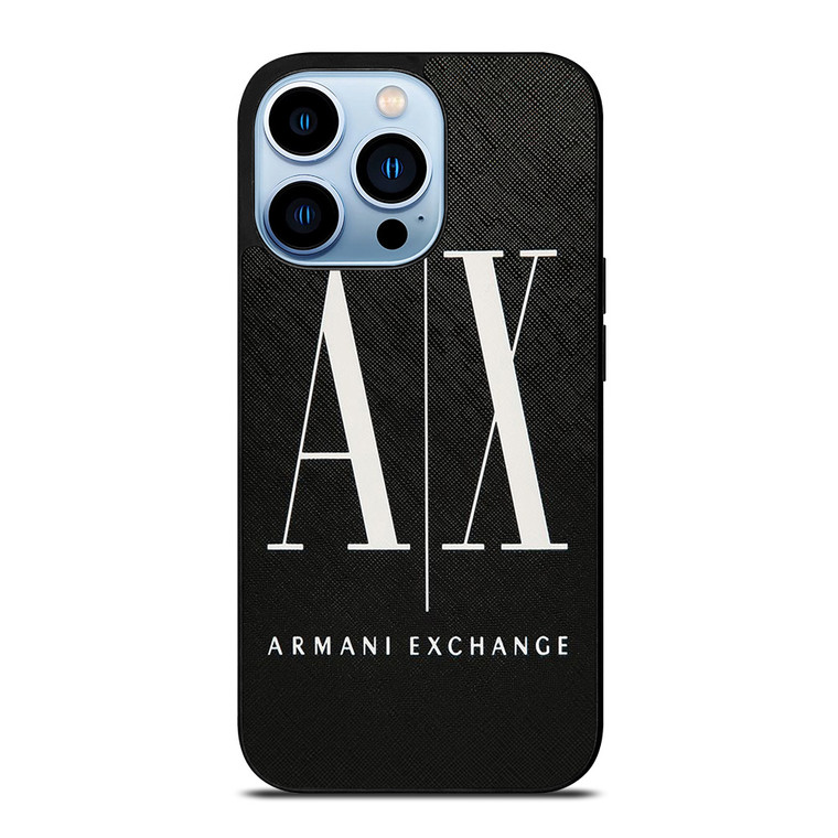 GIROGIO ARMANI LOGO EXCHANGE AX iPhone 13 Pro Max Case Cover