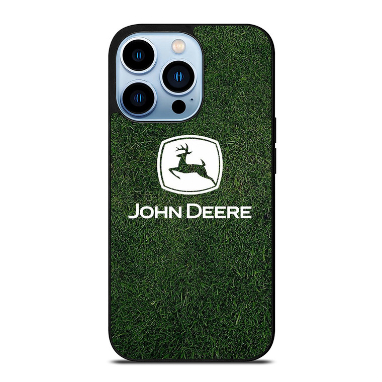 JOHN DEERE LOGO GREEN GRASS ICON iPhone 13 Pro Max Case Cover