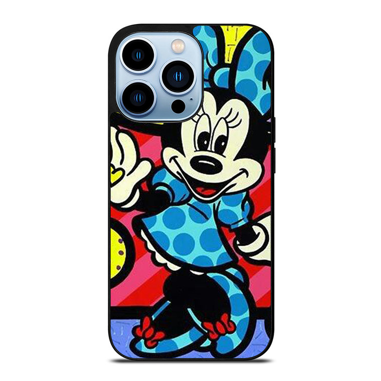 MINNIE MOUSE ROMERO BRITTO ART iPhone 13 Pro Max Case Cover