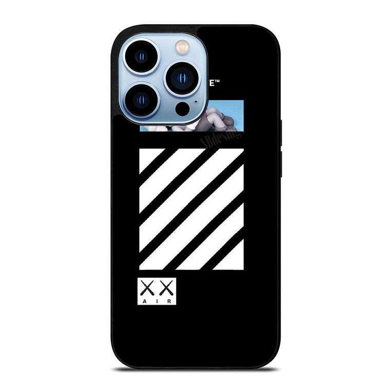 OFF WHITE KAWS AIR iPhone 13 Pro Max Case Cover
