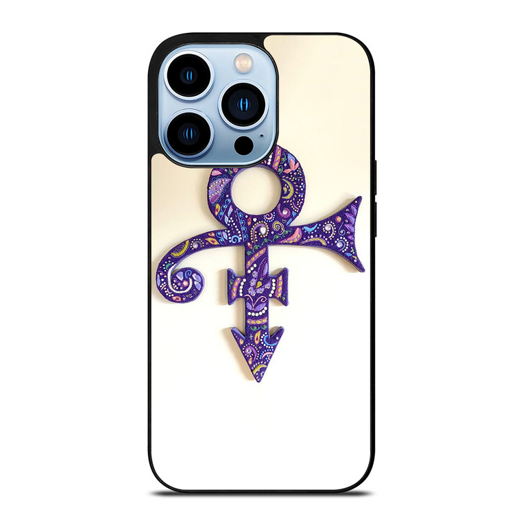 PRINCE PURPLE ART LOGO iPhone 13 Pro Max Case Cover