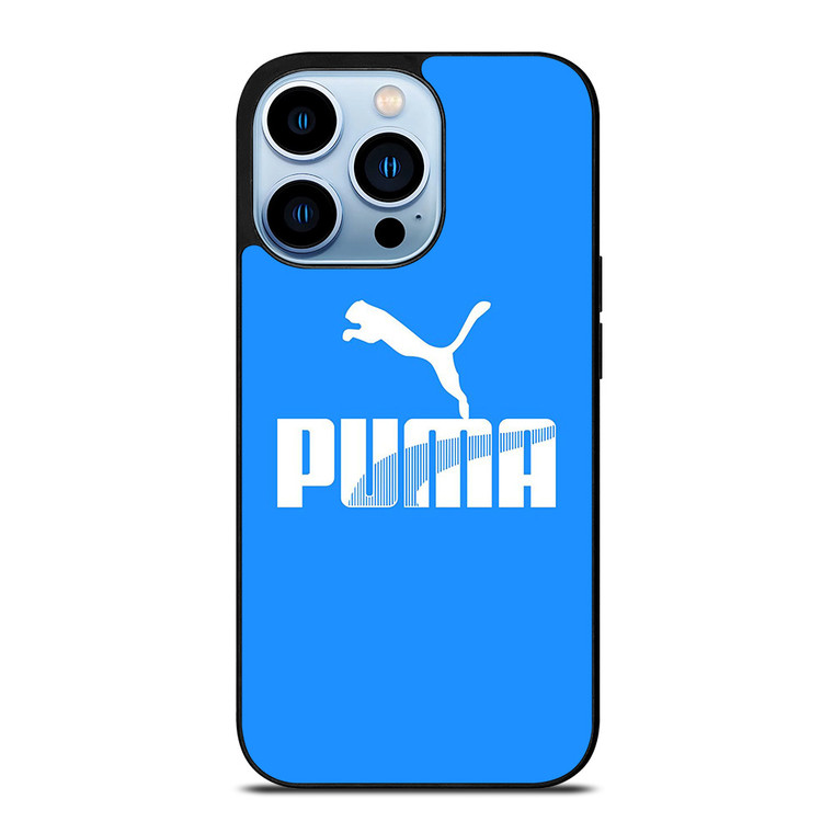 PUMA LOGO BLUE ICON iPhone 13 Pro Max Case Cover