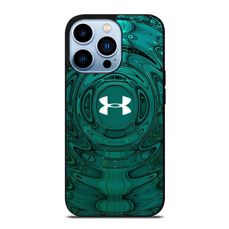 UNDER ARMOUR LOGO LIQUID GREEN iPhone 13 Pro Max Case Cover